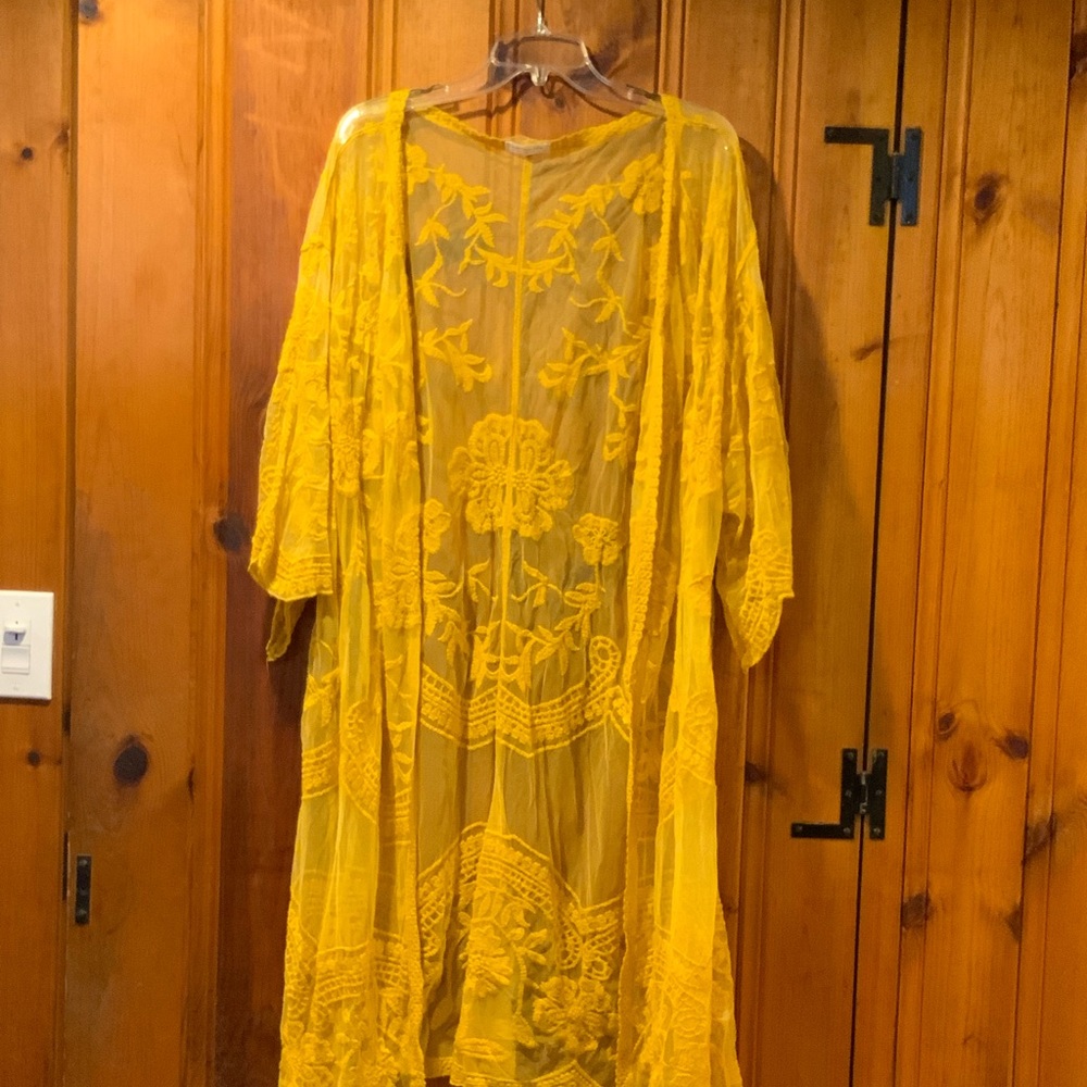 Sunflower Yellow Kimono